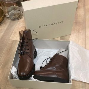 NWT Dear Francis Park Boot Espresso 40